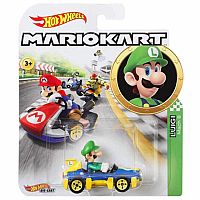 Hot Wheels Mariokart - Luigi Mach 8