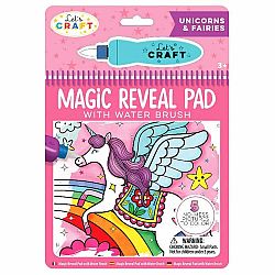 Magic Water Reveal Pad - Unicorns & Fairies