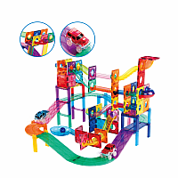 Picasso Tiles Race Track Plus Marble Run