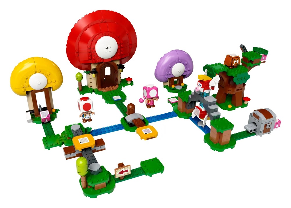 lego super mario toads treasure hunt expansion set