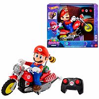Hot Wheels Mario Galaxy Movie -  RC Mario Wheelie Motocross