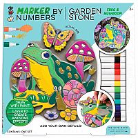 Marker By Numbers Garden Stone