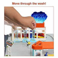 Matchbox Super Clean Car Wash Playset