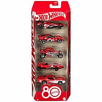 Hot Wheels Mattel 80th Anniversary 5-Pack