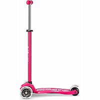 Maxi Deluxe Scooter LED Pink