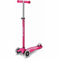 Maxi Deluxe Scooter LED Pink