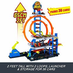 Hot Wheels City Mega Loop Garage