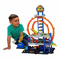 Hot Wheels City Mega Loop Garage