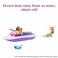 Barbie Mermaid Power Deluxe Speed Boat Set