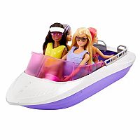 Barbie Mermaid Power Deluxe Speed Boat Set