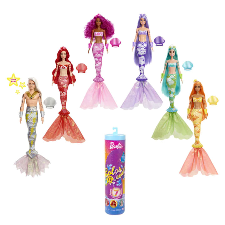 Barbie Color Reveal Mermaids - Lucky Duck Toys