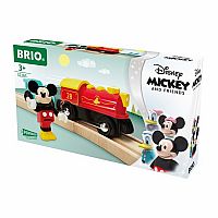 Mickey Record Battery Train Set