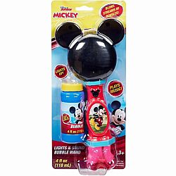 Mickey Lights Sounds Bubble Wand