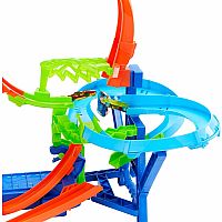 Hot Wheels Mid-Air Crash Playset