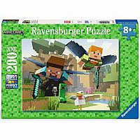 Minecraft Adventures (200 Piece Puzzle)
