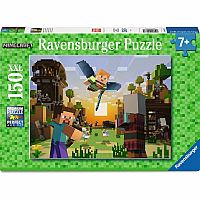 Minecraft Construction and Adventure (150 Piece Puzzle)
