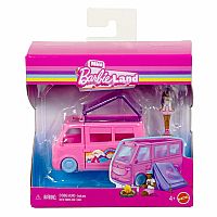 Mini Barbieland - Pink Campervan