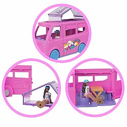 Mini Barbieland - Pink Campervan