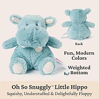 Oh So Snuggly Littles Hippo 7"