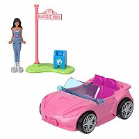 Mini BarbieLand Vehicles and Dolls Set