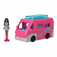 Mini BarbieLand Vehicles and Dolls Set