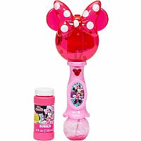 Minnie Lights Sounds Bubble Wand