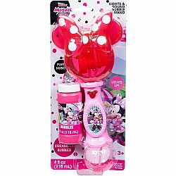 Minnie Lights Sounds Bubble Wand