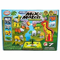 Mini Magnetic Mix or Match Jungle Animals