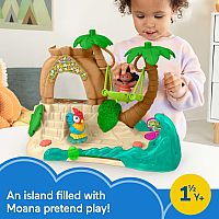 Little People Moana Adventure Village Playset
