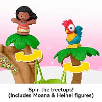 Little People Moana Adventure Village Playset