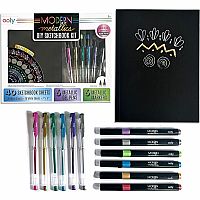 Modern Metallics DIY Sketchbook Set