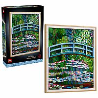Claude Monet - Bridge Over a Pond of Water Lilies - Lego