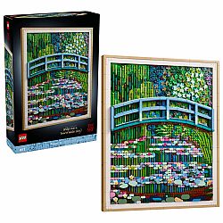 Claude Monet - Bridge Over a Pond of Water Lilies - Lego