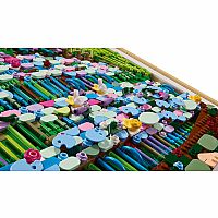 Claude Monet - Bridge Over a Pond of Water Lilies - Lego