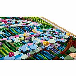 Claude Monet - Bridge Over a Pond of Water Lilies - Lego