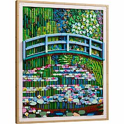 Claude Monet - Bridge Over a Pond of Water Lilies - Lego