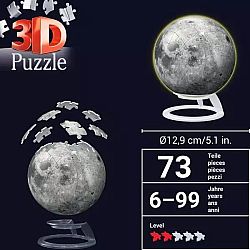 3D Glow in the Dark Moon Puzzle