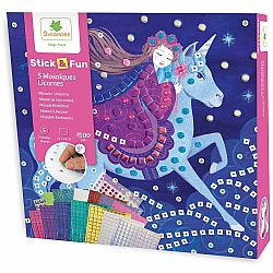 Stick N Fun Mosaics - Unicorns
