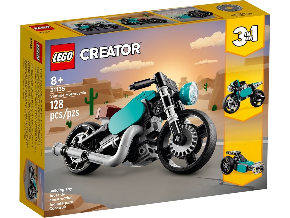 Lego Creator Vintage Motorcycle - Lucky Duck Toys