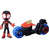 Miles Morales with Motorcycle