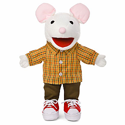 Silly Puppets Mouse w/ Sneakers