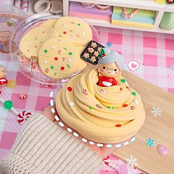 Mrs. Claus' Cookie Dough Slime