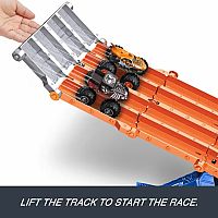 Hot Wheels Monster Trucks Racedown Destruction Track Set