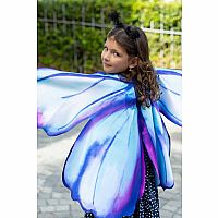 Mythical Butterfly Soft Wings and Headband Blue