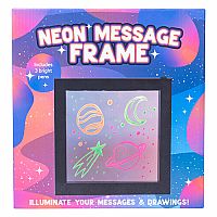 Neon Effect Message Frame