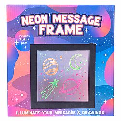 Neon Effect Message Frame