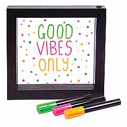 Neon Effect Message Frame