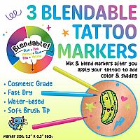 Mini Color-in Neon Tattoos