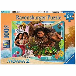 Moana 2: Exploring New Worlds - 100 Piece Puzzle