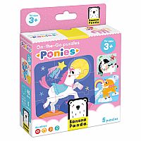 On the Go Puzzles Ponies